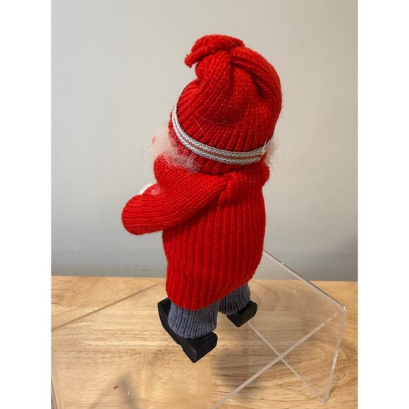 Ljungstroms Of Sweden Tomte Wooden Figure Santa With Mixing Bowl Vintage JL - Picture 5 of 12